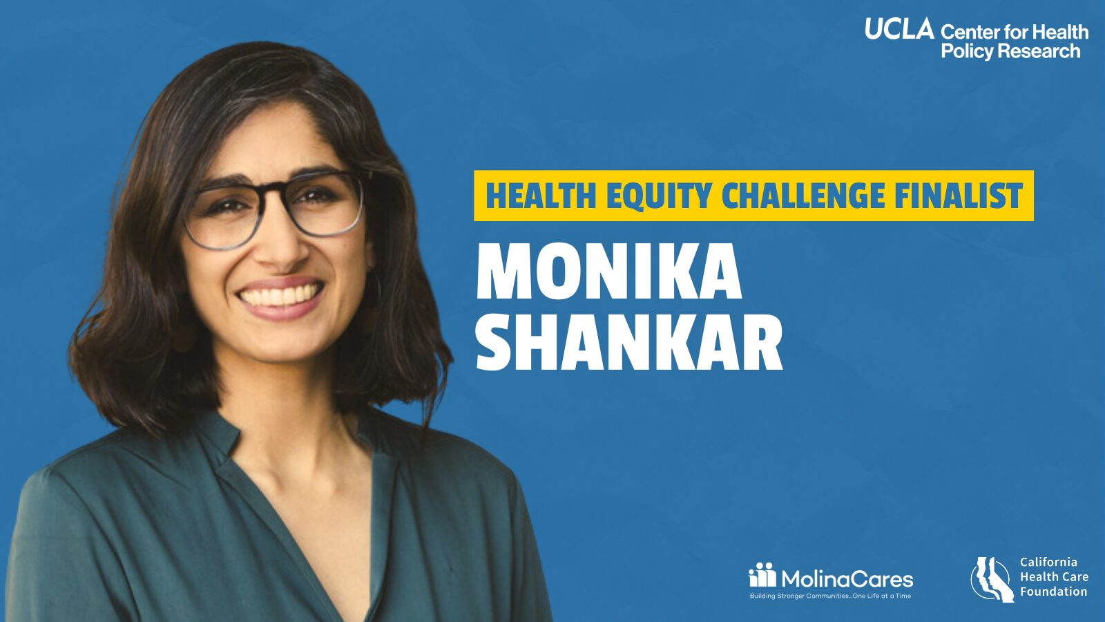 Health Equity Challenge Finalist - Monika Shankar